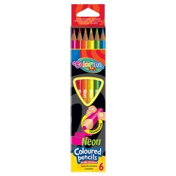 Színes ceruza Colorino kids trio neon 6db-os klt