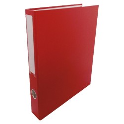 Gyűrűs könyv A/4 2 gyűrűs 35 mm gerinccel piros