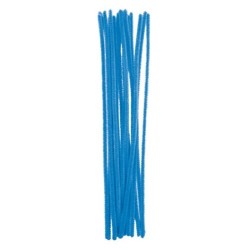 Kreatív zsenilia szálak 29 cm 16 db/csomag kék