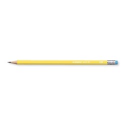Grafitirón Stabilo pencil 160 radír véggel 2B sárga test