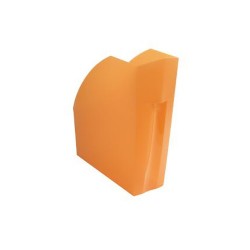Iratpapucs műanyag Exacompta A/4+ 11 cm gerinccel áttetsző mandarin