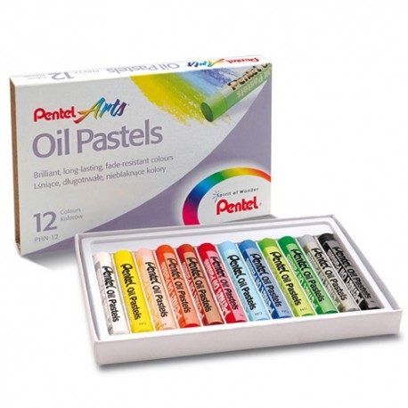 Olajpasztell Pentel PHN4 12 db-os klt.