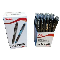 Golyóstoll Pentel Kachiri BK457-C 0,7 mm kék 30 db-os display