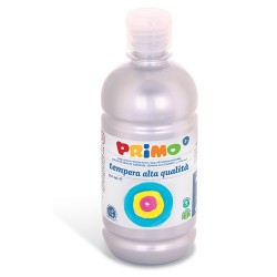 Tempera PRIMO 500ml, ezüst