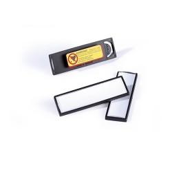 Névkitűző Durable Clip card 20 mm, mágnessel