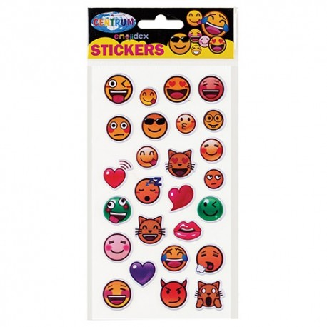 Kreatív dekormatrica Centrum Emojidex 26 db/bliszter