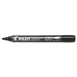 Marker Pilot SCA-100 permanent kerek hegyű fekete