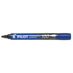Marker Pilot SCA-100 permanent kerek hegyű kék