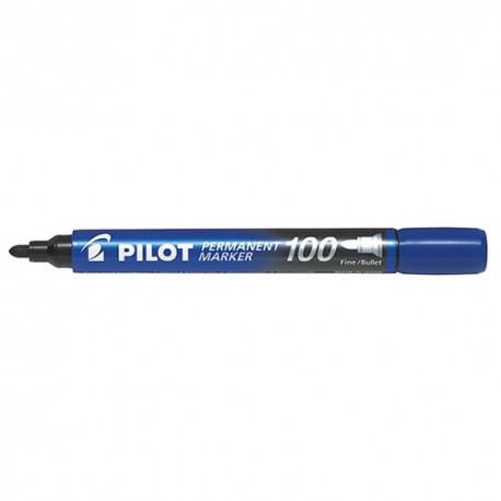 Marker Pilot SCA-100 permanent kerek hegyű kék