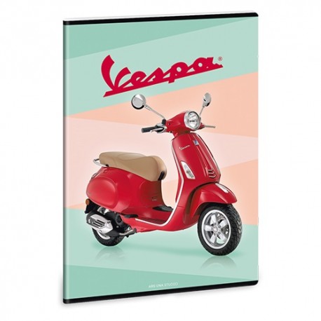 Füzet Ars Una nagyalakú extra kapcsos 40 lapos négyzethálós Vespa Standard (873) 18