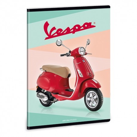 Füzet Ars Una kisalakú extra kapcsos 40 lapos sima Vespa Standard (873) 18