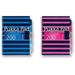 Spirálfüzet A/4 Pukka Pad 200 oldalas vonalas 6670-NVY