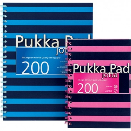 Spirálfüzet A/5 Pukka Pad 200 oldalas vonalas 6677-NVY