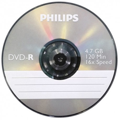 DVD-R Philips 4.7 GB írható vékony tokos