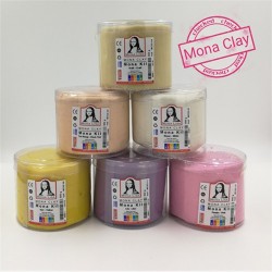 Kreatív levegőn száradó gyurma Mona Clay 500g, piros