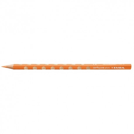 Színes ceruza Lyra Groove slim sötét narancs