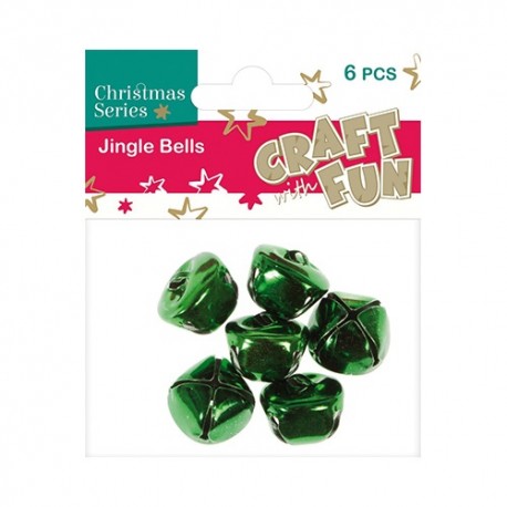 Karácsonyi CF csengő zöld 6 db/csomag