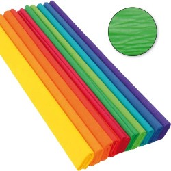 Krepp-papír 200x50 cm neon zöld