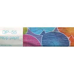 Krepp-papír 200x50 cm léggömb