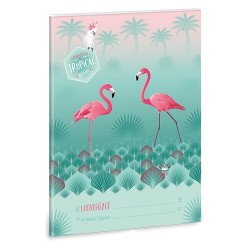 Leckefüzet Ars Una kisalakú Pink Flamingo (868) 19