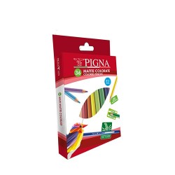 Színes ceruza Pigna hatszögletű 3 mm hegy 36 db-os