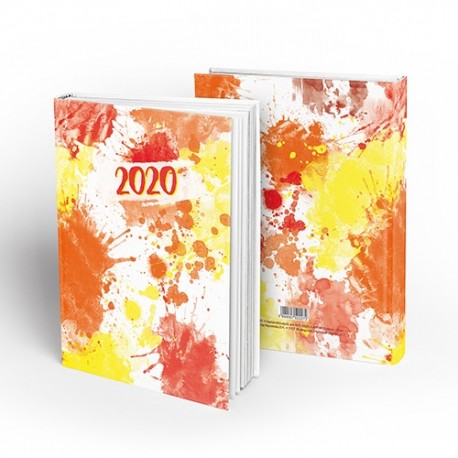 Határidőnapló pd A/5 napi Art of Colors - Sun 2020