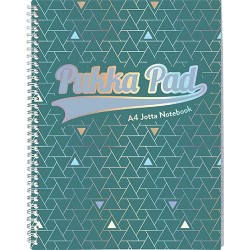 Spirálfüzet A/4 Pukka Pad 200 oldalas vonalas 3007(AST)-GLE