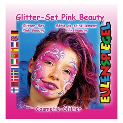 Kreatív csillámos arcfesték ES 4 db-os klt. rózsaszín szépség