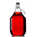 Demizson 5 literes csatos üveg palack