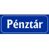 Pénztár 25x10 cm