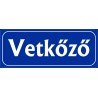 Vetkőző 25x10 cm