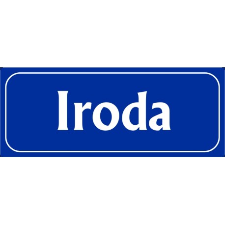 Iroda 25x10 cm