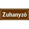 Zuhanyzó 25x10 cm