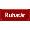 Ruhatár 25x10 cm