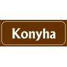 Konyha 25x10 cm