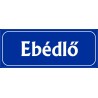 Ebédlő 25x10 cm