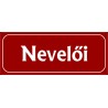 Nevelői 25x10 cm