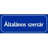 Általános szertár 25x10 cm