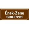 Ének-Zene tanterem 25x10 cm