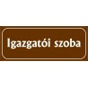 Igazgatói szoba 25x10 cm