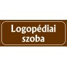 Logopédia szoba 25x10 cm