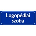 Logopédia szoba 25x10 cm