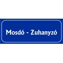 Mosdó - Zuhanyzó 25x10 cm