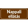 Nappali ellátás 25x10 cm