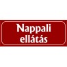 Nappali ellátás 25x10 cm