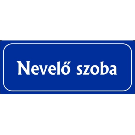 Nevelő szoba 25x10 cm