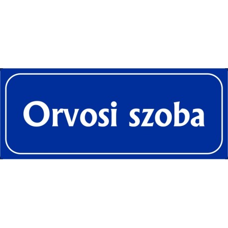 Orvosi szoba 25x10 cm