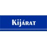 Kijárat 30x10 cm