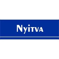 Nyitva 30x10 cm