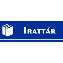 Irattár 30x10 cm